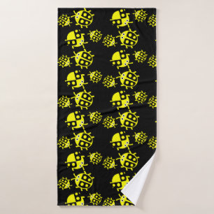 Kids Ladybug Badehandtuch