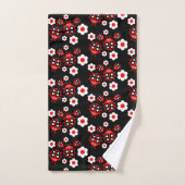 Kids Ladybug Badhandtuch Set (Handtuch)