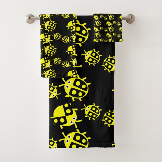 Kids Ladybug Badhandtuch Set (Insitu)