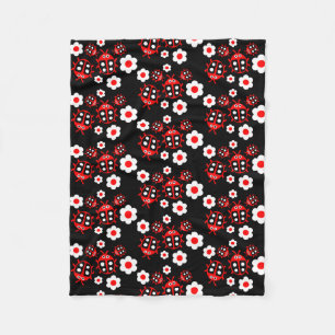Kids Ladybug Fleecedecke