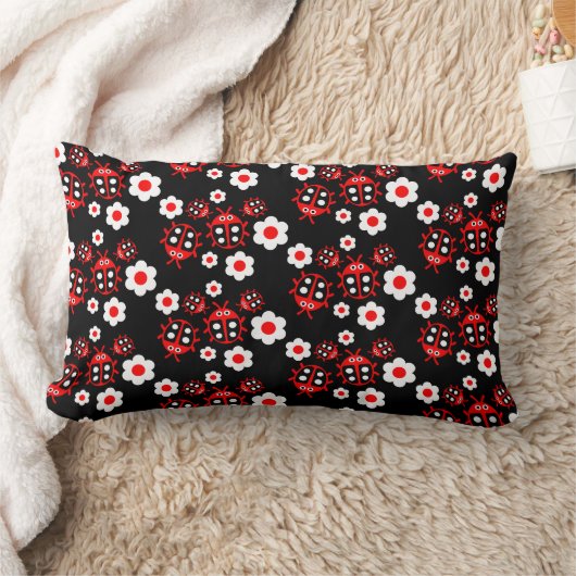 Kids Ladybug Lendenkissen (Decke)