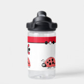 Kids ladybugs fügen Initialen Sterne rot CamelBak Trinkflasche (Rückseite)