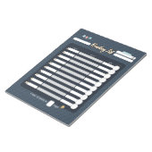 KIDS LESEN LIST Notepad Notizblock (angewinkelt)