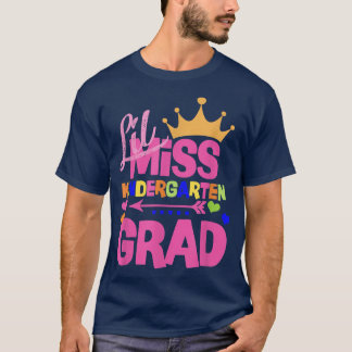 Kids Lil Mister Lil Miss Kindergarten Grad T-Shirt