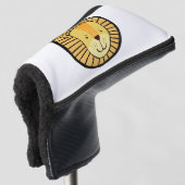 Kids Lion Jungle Animal Golf Head Cover Golf Headcover (3/4 Vorderseite)