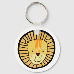 Kids Lion Jungle Animal Schlüsselanhänger