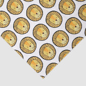 Kids Lion Jungle pattern Seidenpapier (Ausschnitt)