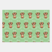 Kids Lion Roar Einige Personalisiert Geschenkpapier Set (Vorderseite 3)