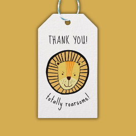 Kids Lion Totally Roarsome Jungle Vielen Dank Geschenkanhänger