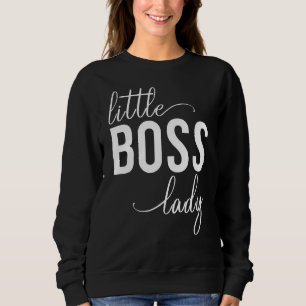 Kids Little Boss Lady Baby Children Kindermädchen Sweatshirt