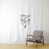 Kids Little Miss Threenager 3. Geburtstag Gir Wandteppich (Beispiel)