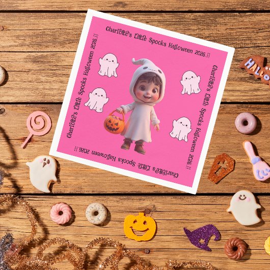 Kids Little Spooks Halloween-Party Serviette