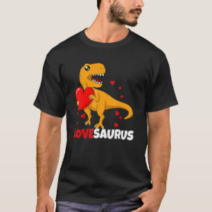 Kids Lovesaurus Son Dinosaur Kleinkind Boy Dino Va T-Shirt