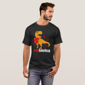 Kids Lovesaurus Son Dinosaur Kleinkind Boy Dino Va T-Shirt (Vorne ganz)
