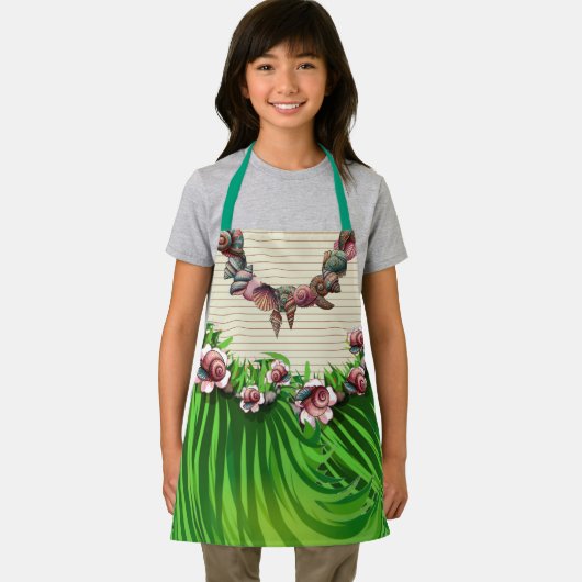 Kids Luau oder Let's Just Hula Schürze (Insitu)