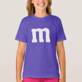 Kids M and M Group Costume Halloween-Verkleidung T-Shirt (Vorderseite)
