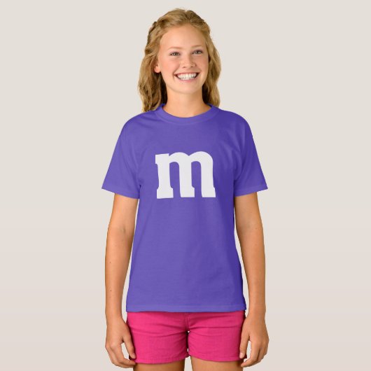 Kids M and M Group Costume Halloween-Verkleidung T-Shirt (Vorne ganz)