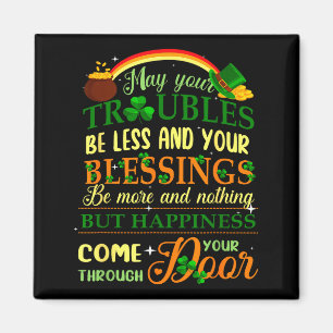 Kids Männer Frauen Irischer Segen St Patricks Day Magnet