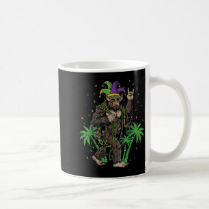 Kids Mardi Gras Bigfoot Rock Fett Kaffeetasse