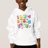 Kids Maths Numbers Hoodie | Number Day UK (Vorderseite)