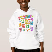 Kids Maths Numbers Hoodie | Number Day UK (Vorderseite)