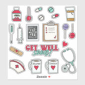 Kids Medical Kit Aufkleber (Blatt)