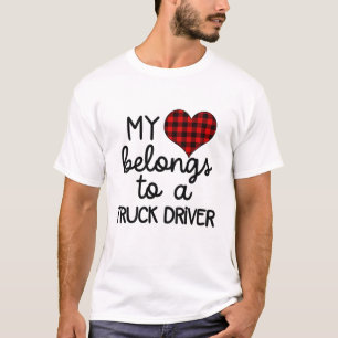 Kids Mein Herz gehört einem LKW-Fahrer Opa T-Shirt