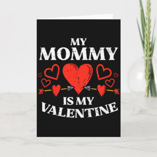 Kids Meine Mami ist mein Valentins Baby Jungen Val Karte