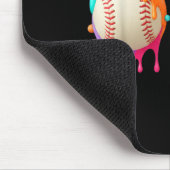 Kids Meme 67 Number Six 6 Seven 7 Ice Cream Drips Mousepad (Ecke)