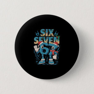 Kids Meme 67 Sechs Sieben 6 7 Italienischer Brainr Button