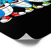 Kids Meme Funny Italian Brainrot Kids Boys Girl Me Poster (Ecke)