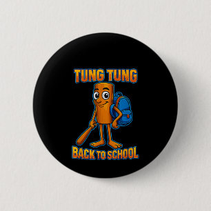 Kids Meme Tung Tung Sahur Italienisches Brainrot z Button