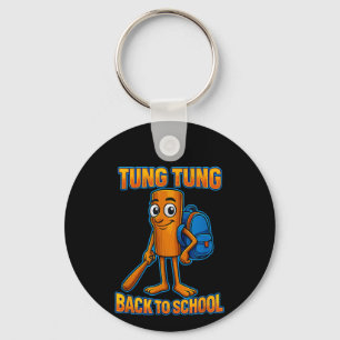 Kids Meme Tung Tung Sahur Italienisches Brainrot z Schlüsselanhänger