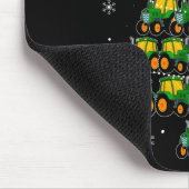 Kids Men Women Tractor Christmas Tree Farmer Xmas Mousepad (Ecke)