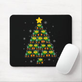 Kids Men Women Tractor Christmas Tree Farmer Xmas Mousepad (Mit Mouse)
