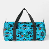 Kids Mermaid Beach Duffle Bag (Rückseite)