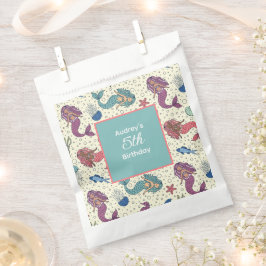 Kids Mermaid Birthday Geschenktütchen