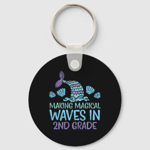 Kids Mermaid Magical Waves 2. Klasse Zweiter Schlüsselanhänger
