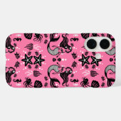 Kids Mermaid Pink Case-Mate iPhone Hülle (Rückseite (Horizontal))