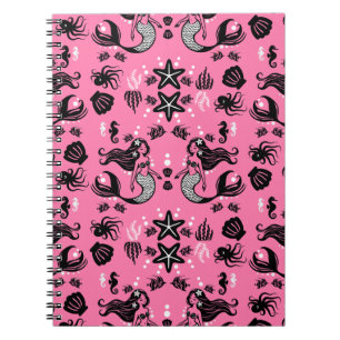 Kids Mermaid Pink Notizblock
