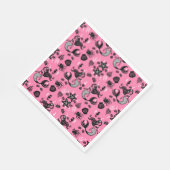 Kids Mermaid Pink Serviette (Ecke)