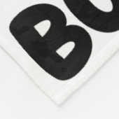 Kids Messy Bun Little Miss Bootiful Boo Halloween Fleecedecke (Ecke)