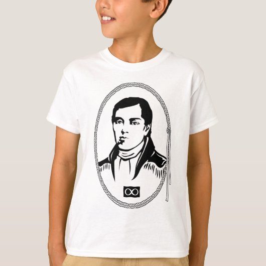 Kid's Metis T - Shirt Cuthbert Grant Metis Shirts (Vorderseite)