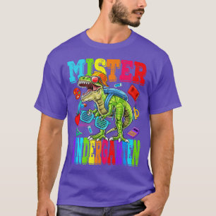 Kids Mister Kindergarten Typ Monstertruck Dinosa T-Shirt