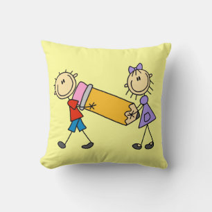 Kids mit Stift Kissen