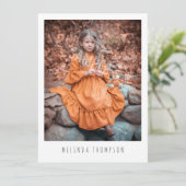 Kids Modellieren Schauspiel Comp Card 5 Foto QR Co (Stehend Vorderseite)