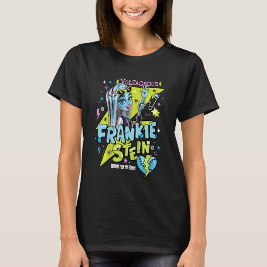 Kids Monster High Frankiestein Voltageous T-Shirt (Vorderseite)