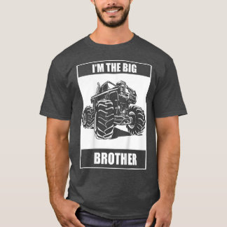 Kids Monster Truck Ich bin der große Bruder ältere T-Shirt