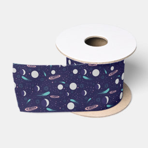 Kids Moon Meteor Black Hole Planet Comet Satinband