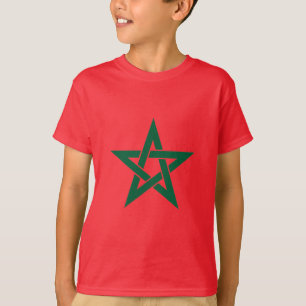 Kids Morocco Stern T-Shirt Süße marokkanische St